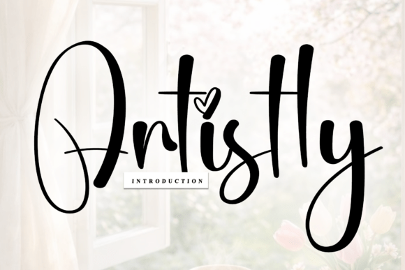 Artistly: A Script Font with Rhythm and Readability