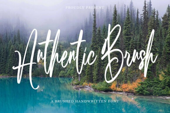 Authentic Brush: A Font for Impactful Digital Communication