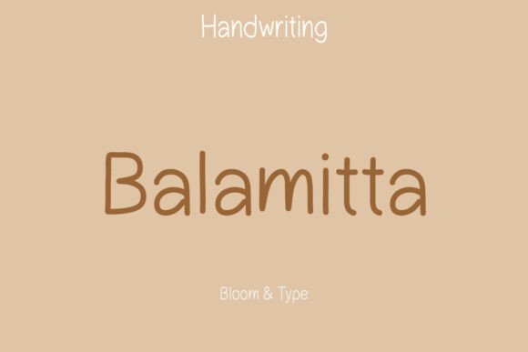 Balamitta: A Font That Elevates Branding with Warmth and Clarity