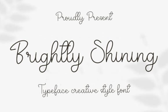 Brightly Shining: A Festive Font for Holiday Branding