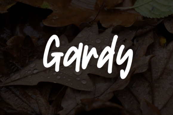 Gardy: A Versatile Typeface for Modern Branding