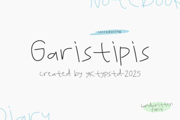 Garistipis: The Font That Brings Playfulness to Your Campaigns
