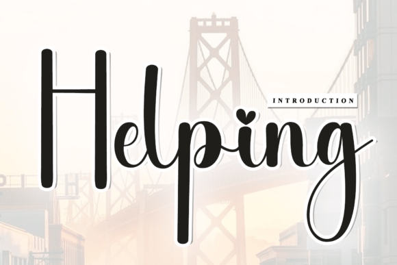 Helping: A Timeless Handwritten Font for Web Design
