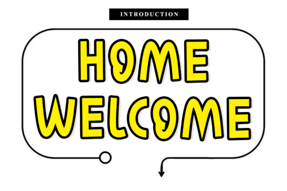 Home Welcome: A Script Font That Elevates Your Brand