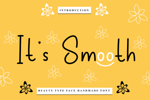 Its Smooth: A Timeless Handwritten Font for Crafters and Designers