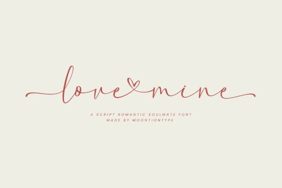 Love Mine: A Font for Love and Expression