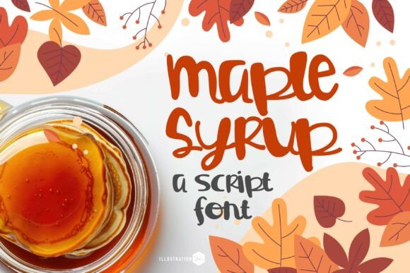 Maple Syrup Family: A Font That Elevates Brand Identity