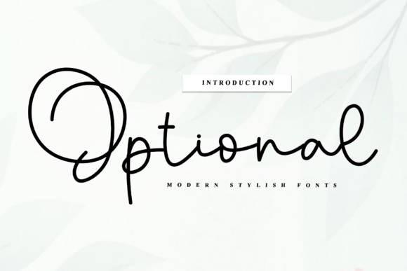 Optional: A Timeless Script Font for Editorial Design