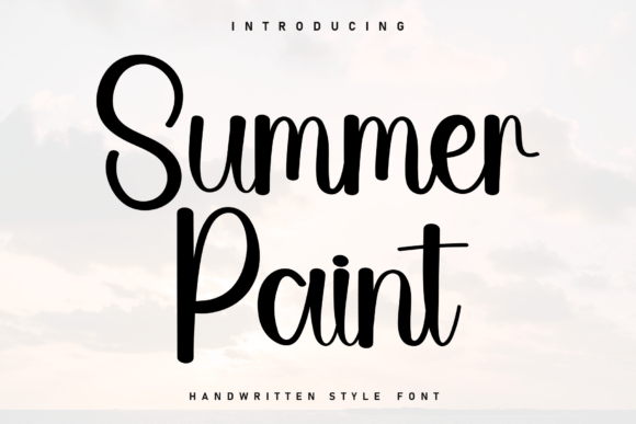 Summer Paint: The Font That Elevates Your Campaigns